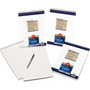 GIPTA Prisma Пад А4, бял, широки редове, микроперфорация, съ (1570350021)