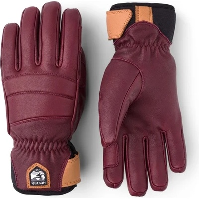 Hestra Дамски ръкавици Hestra Women's Fall Line 5 Finger Gloves - Bordeaux - размер 8 (EU) (202-6091-0213)