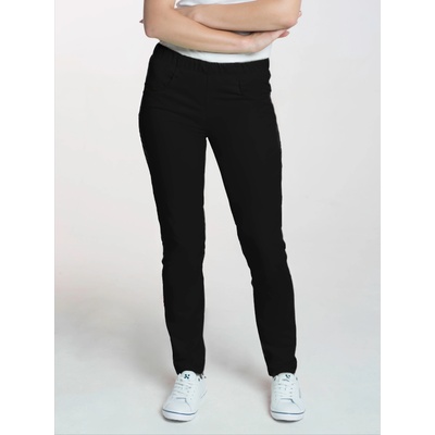 Martexd Черен медицински еластичен панталон Black и черна туника (M-100X-B)