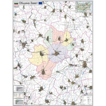 Mapmedia Карта на община Завет