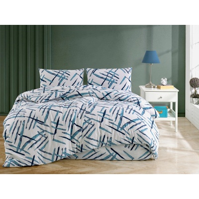 Brotex flanel obliečky Orlex blue 220x220 70x90