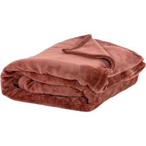 Tiseco Home Studio Одеяло от микроплюш в тухлен цвят 150x200 cm Cosy - Tiseco Home Studio (3228RUSSET)