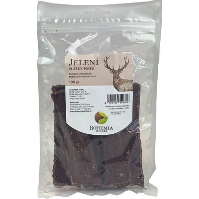 Bohemia Pet Food BOHEMIA PLÁTKY Jeleň 100 g