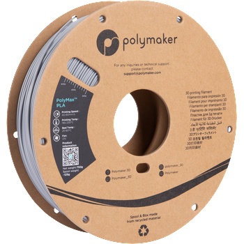Polymaker PolyMax PLA Сиво - 1, 75 mm / 750 g (PA06003)