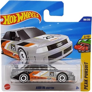 Mattel Количка Audi 90 Quattro #25 1: 64 (Hot Wheels) (34027)