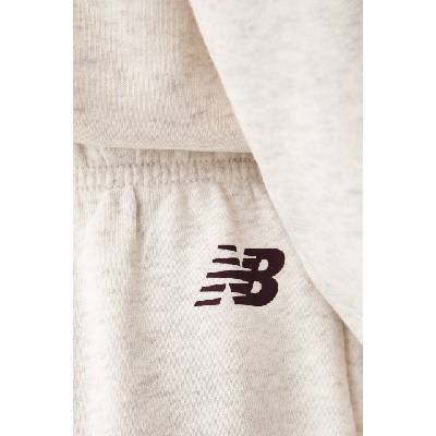 New Balance къс панталон тип анцуг дамски с памук (WB62232JLIT)