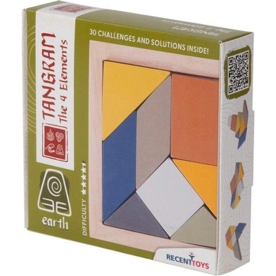 Recenttoys Tangram 4 elementy země