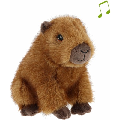 KEEL TOYS Keeleco Capybara se zvukem mix 15 cm