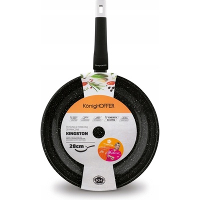 Konighoffer Tradiční pánev Kingstone 28 cm s keramickým povrchem