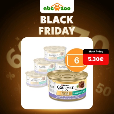 Gourmet GOLD Savoury Cake s jahňacinou a zelenými fazuľkami 6 x 85 g