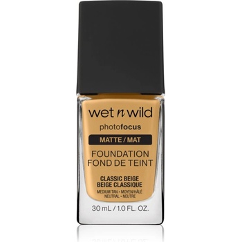 Wet n Wild PhotoFocus матиращ флуид фон дьо тен цвят Classic Beige 30ml