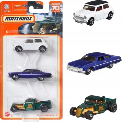 Mattel Matchbox MBX ELECTRIC DRIVERS™ Sada 3 angličáků