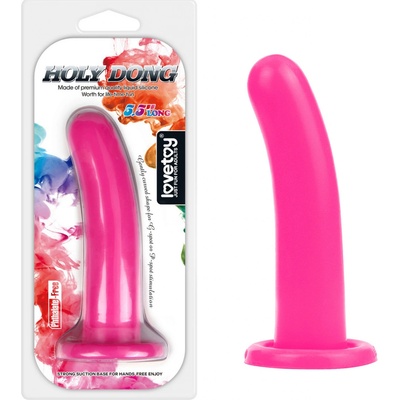 LoveToy Silicone Holy Dong Medium Pink