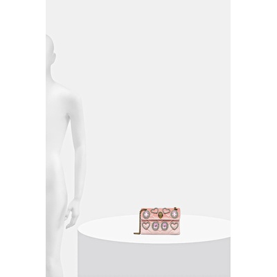 Kurt Geiger London Кадифена чанта Kurt Geiger London VELVET MINI KENSINGTON (5018753789)