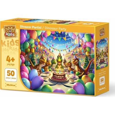 ART Dinosauří oslava 50 dílků