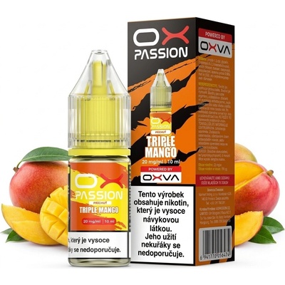 Oxva Ox Passion Salts Triple Mango 10 ml 10 mg