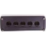 Schneider Electric Cartridge housing 5-hole 22mm gray IP65 XALD05