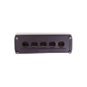 Schneider Electric Cartridge housing 5-hole 22mm gray IP65 XALD05