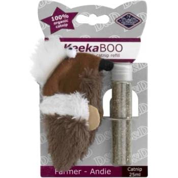 EBI Играчка за котки EBI KeekaBOO Farmer - Andie - плюшена играчка с котешка трева 9 см - EBI Белгия 402-427569