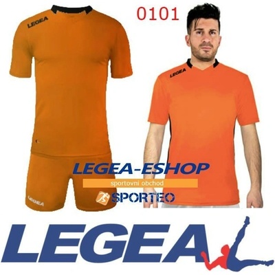Legea Monaco dres a trenky sada 15 a více kompletů oranžová