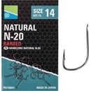 Preston Innovations Natural N-20 Hooks vel.12 15 ks