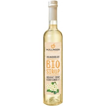 Hollinger Sirup z kvetu bazy čiernej Bio 0,5 l