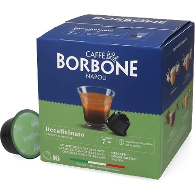 Caffè Borbone | Decaffeinato - 16 капсули за Dolce Gusto