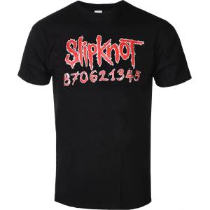 NNM мъжка тениска Slipknot - Numbers Black - 50906100
