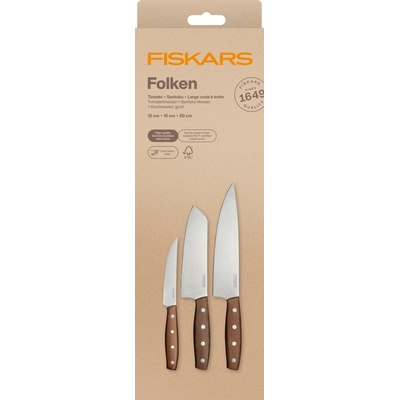 Fiskars Folken sada 3 nožů 1075689