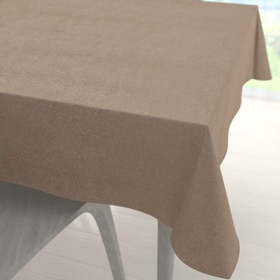 Biante Čtvercový ubrus/imitace broušené kůže Alcantara ALC-006 Béžový 50x50 cm