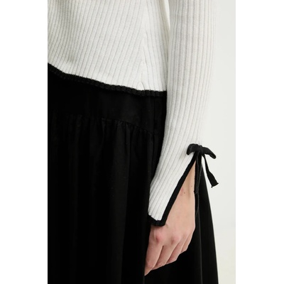Answear. LAB Памучна жилетка Answear. LAB в бежово от лека материя (LKC.364FOXY.ums)