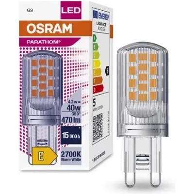 OSRAM LED ЛАМПА PARATHOM PIN CL 40 non-dim 3, 8W/827 G9 LEDVANCE (LEDVANCE 4099854248962)