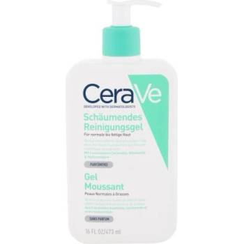 CeraVe Facial Cleansers Foaming Cleanser пенлив почистващ гел за нормална и мазна кожа 473 ml за жени