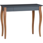 Ragaba Графитно сиво бюро Lillo, дължина 85 cm - Ragaba (RAGABAWDLIL23)