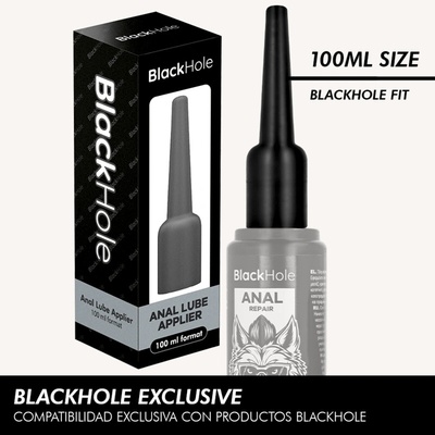 Black hole anal lube applier l size 100 ml