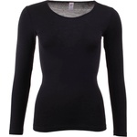 Engel Дамско копринено термобельо Engel Women's Undershirt L/S Merino base layer - Black - размер 42/44 (EU) (114-0634-0513)