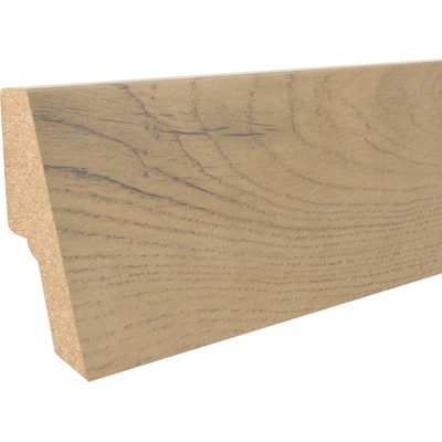 Acara soklová lišta 13 AP34 MDF fólie dub letitý 40 mm 18 mm 2,7 m