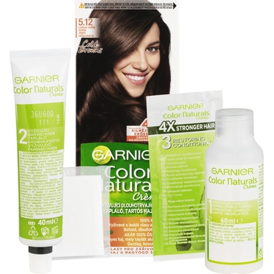 Garnier Color Naturals Krémová farba na vlasy 5.12 Studená hneďá