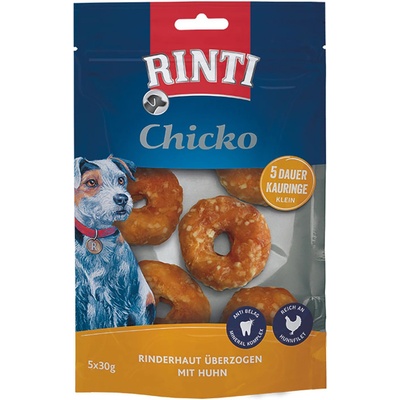 RINTI Chicko permanentné žuvacie krúžky malé 5 x 30 g