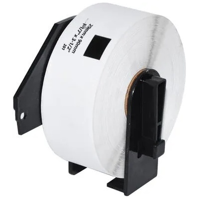 Makki съвместими етикети Brother DK-11201 - Roll Standard Address Labels, 29mmx90mm, 400 labels per roll, Black on White - MK-DK-11201 (MK-DK-11201)