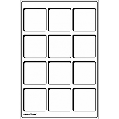 LEUCHTTURM Plata na mince L modré Velikost 1 pole 67 x 67 mm – Zboží Dáma