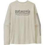 Patagonia M's L/S Cap Cool Daily Shirt - Hut Tripper Размер: L / Цвят: бял