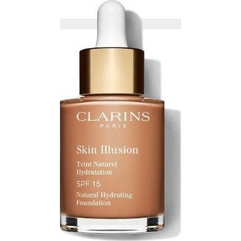 Clarins Face Make-Up Skin Illusion rozjasňujúci hydratačný make-up SPF15 112.3 Sandalwood 30 ml