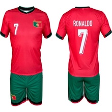 ShopJK dětský fotbalový dres s podkolenkami Ronaldo Portugalsko komplet