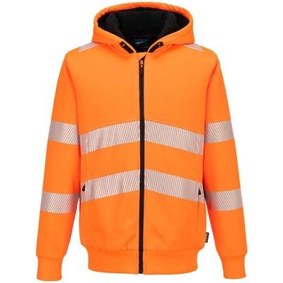 Portwest Bunda PW321 Hi-Vis Winter Hoodie výstražná zateplená POR-PW321ORR4XL Oranžová