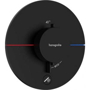 Hansgrohe ShowerSelect Comfort - Термостатичен смесител за вграждане, матово черно 15562670 (15562670)