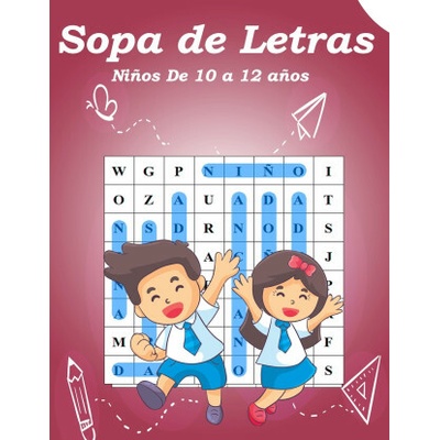Sopa de Letras Ninos De 10 a 12 anos G.F.F – Hledejceny.cz