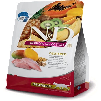 N&D Tropical Selection Adult Neutered chicken 5 kg