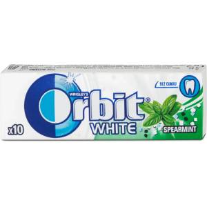 Orbit White Дъвки дражета Spearmint, 14 g (1763133)