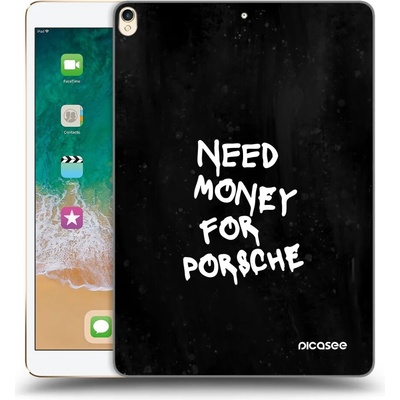 Picasee silikónový prehľadný obal pre Apple iPad Pro 10.5 2017 2. gen Black Dollar